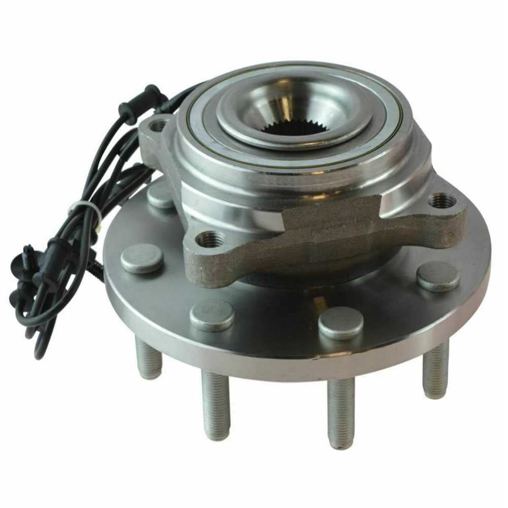 Autoshack Front Wheel Hub Bearing Pair Of 2 Driver And Passenger Side Replacement For 2012-2013 Ram 2500 3500 5.7L 6.7L V8 4Wd 8-Lug Hb615150Pr