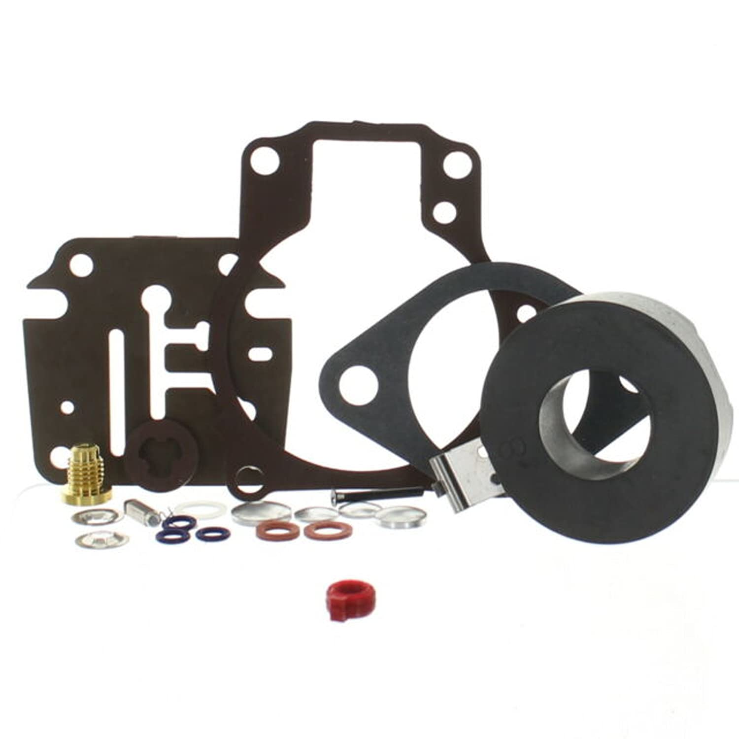 Johnson Evinrude OMC Carburetor Repair Kit with Float 0396701 - New OEM by BRP for Reliable Engine Performance