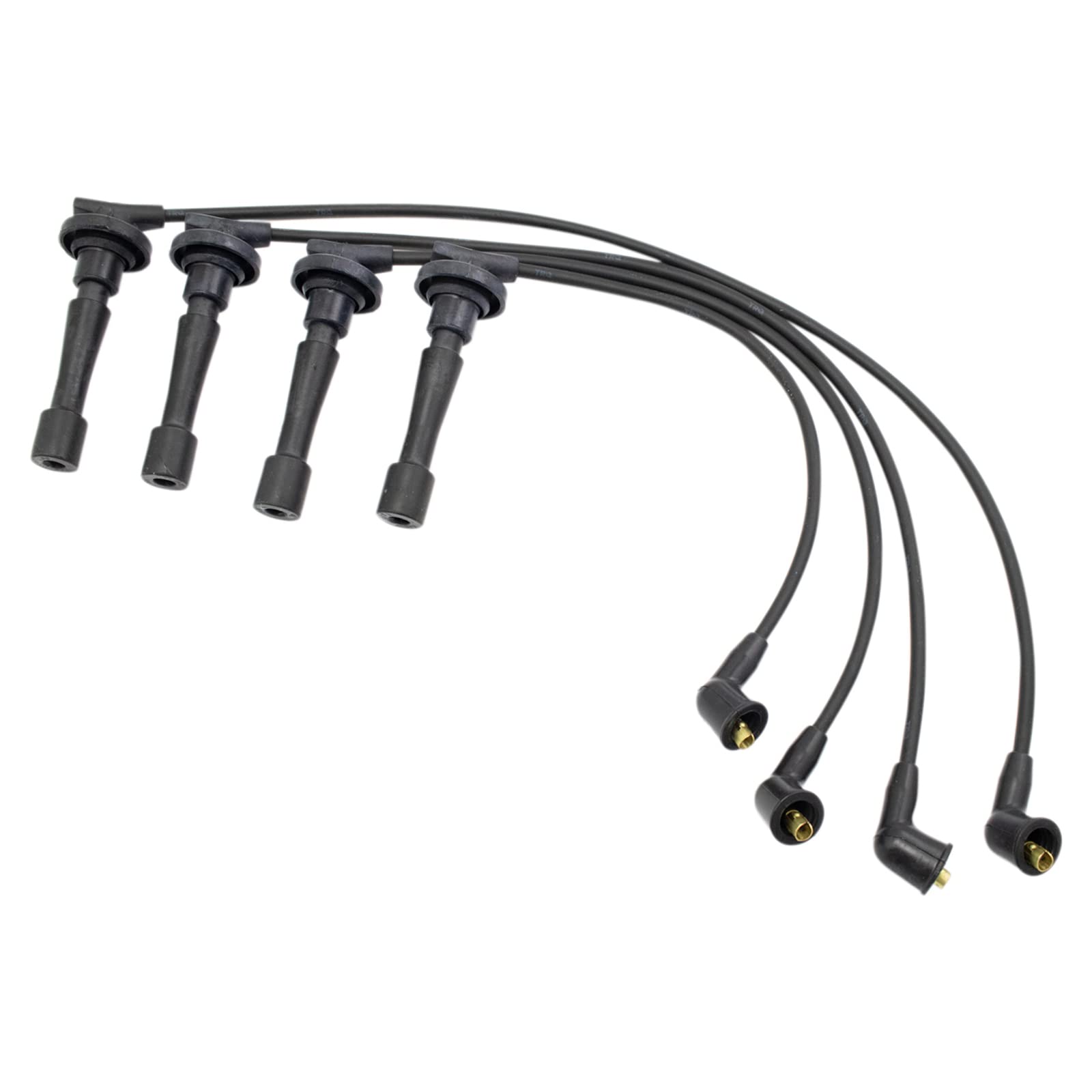 Trq Engine Ignition Spark Plug Wire Kit Set Direct Fit Compatible With Honda Crv Cr-V 2.0L