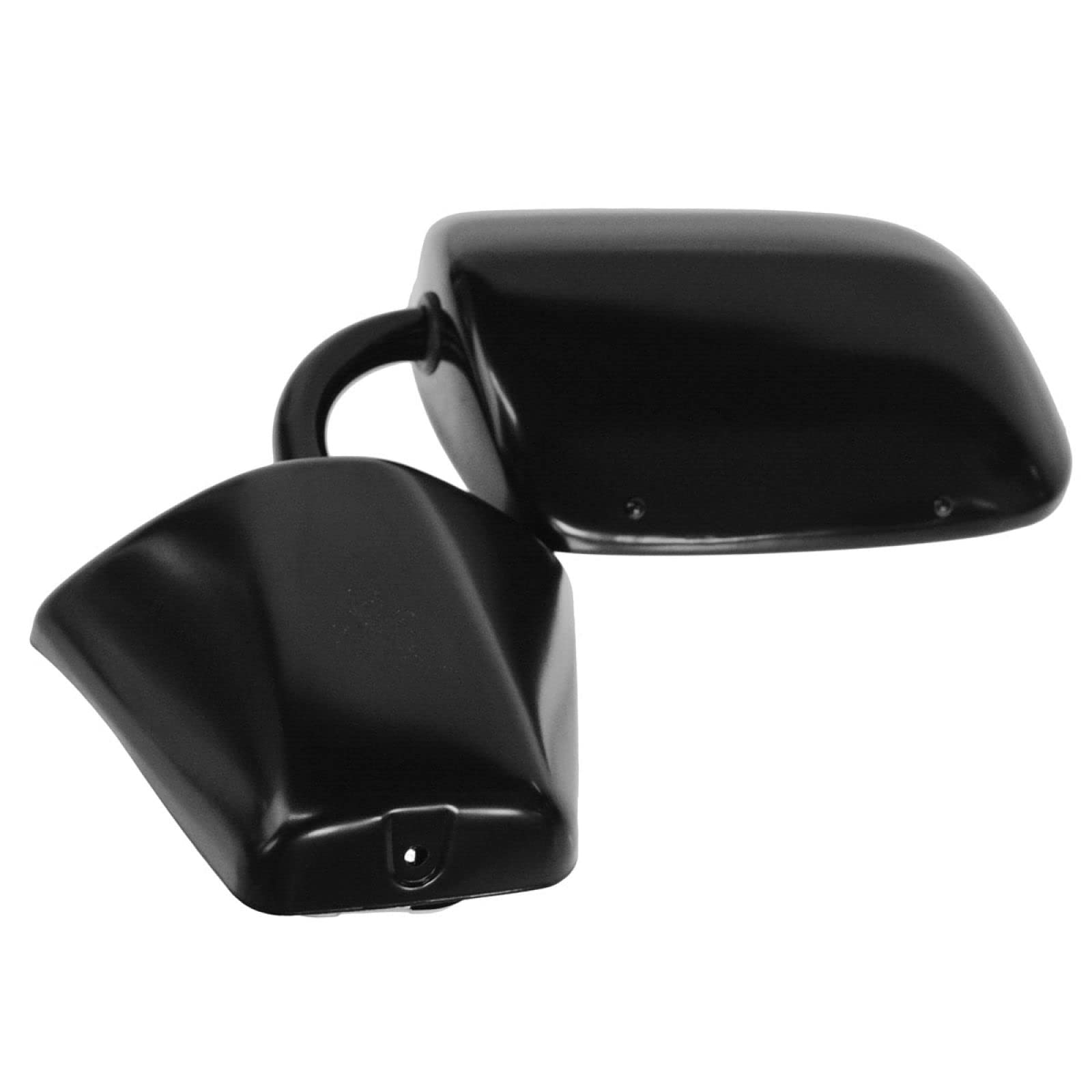 Trq Mirror Without Convex Glass With Black Cover Compatible With 73-91 Chevrolet Gmc Gm1320223