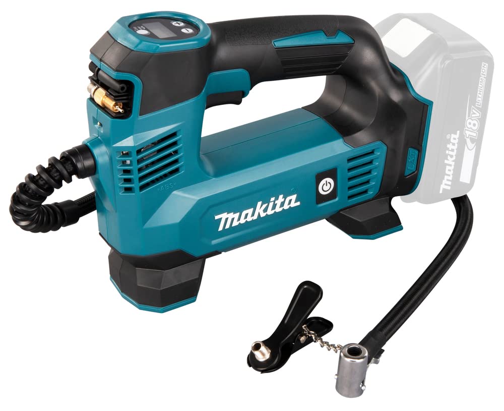Makita Dmp180Z 18V Li-Ion Lxt Inflator - Batteries And Charger Not Included, Blue/Silver, M