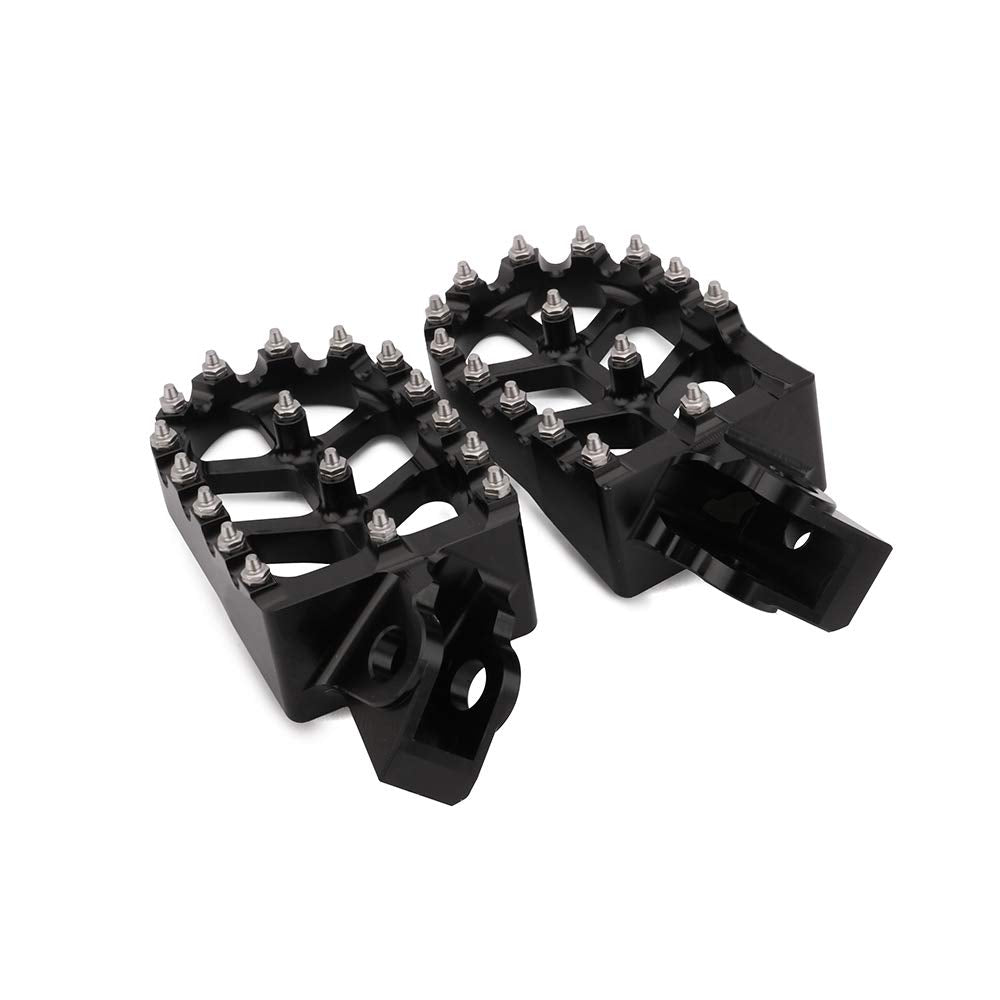 Anxin Dirt Bike Foot Pegs Wider Footpegs Foot Pedals Rests Cnc For Kx65 00-23 Kx85 01-23 Klx 140 Klx140 08-23 Kx100 98-21 Kx112