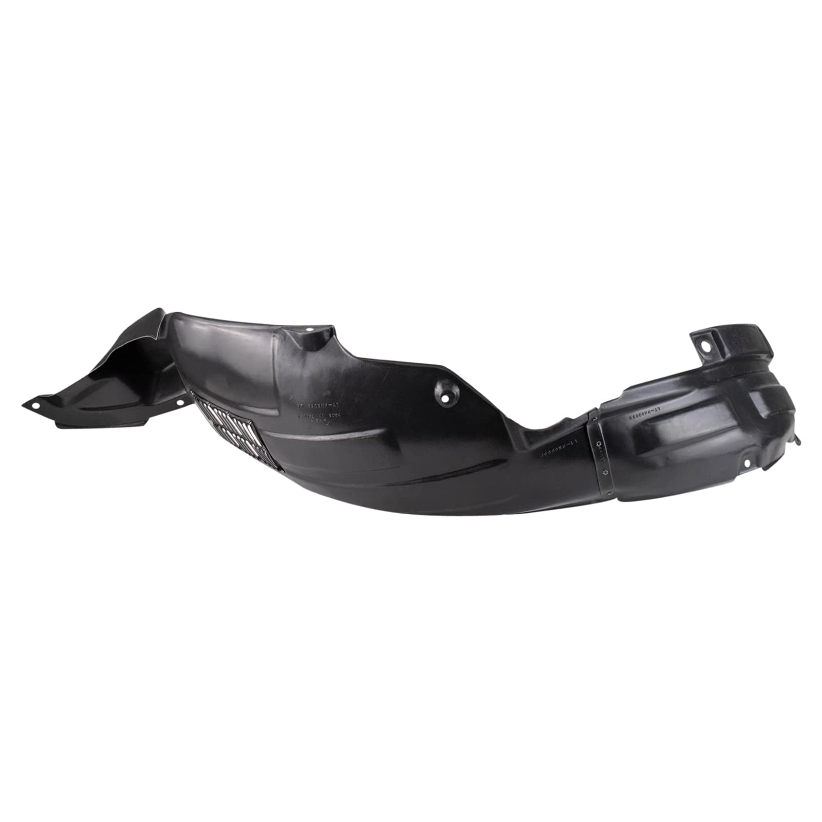 Trq Inner Fender Liner Set Compatible With 2007-2012 Hyundai Veracruz Hy1248113 Hy1249113