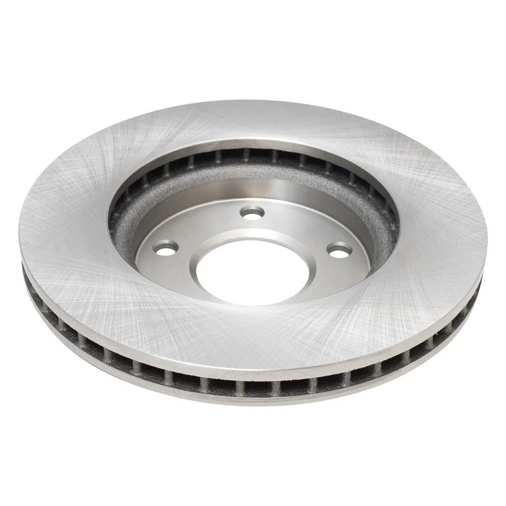 Trq Front Brake Rotors Set Vented Compatible With 2007-2012 Dodge Caliber 2008-2017 Mitsubishi Lancer