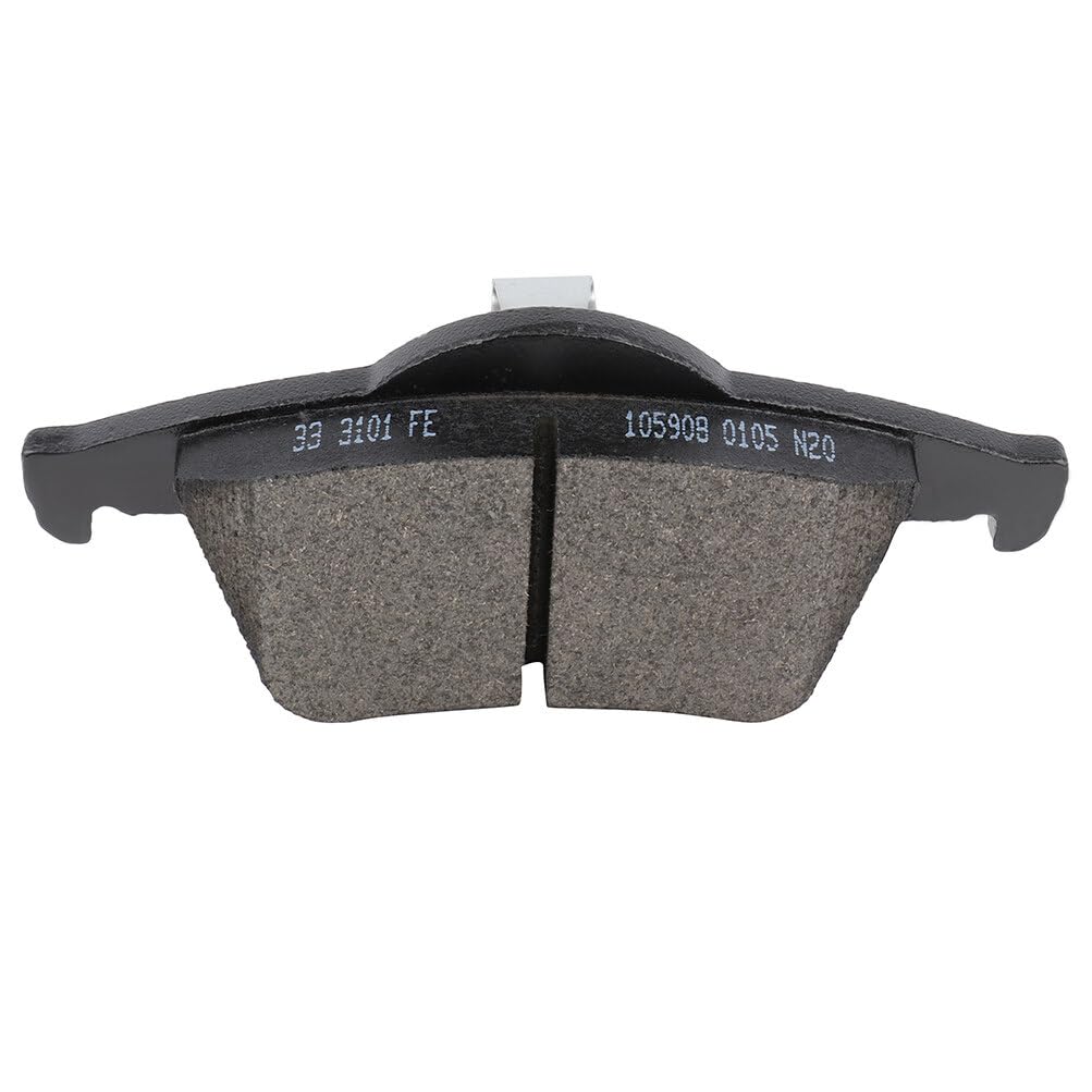 Cciyu D795 Rear Semi-Metallic Disc Brake Pads Kit For Volvo S60 2001-2009, S70 1999-2000, S80 1999-2006, V70 1999-2007, Xc70 200