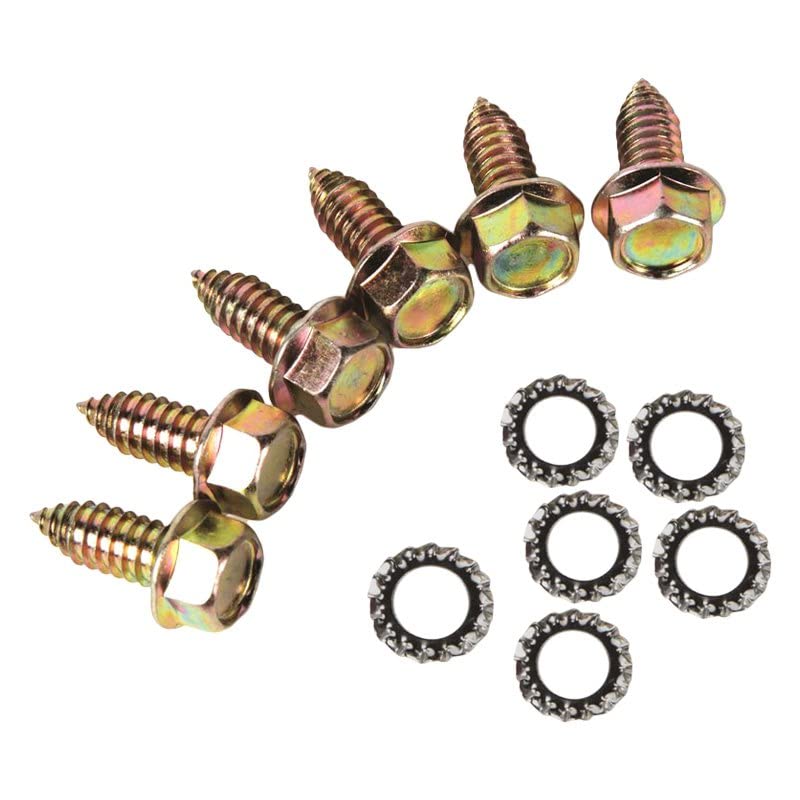 Camco - Self Tap Screw Assortment (6 Pieces)