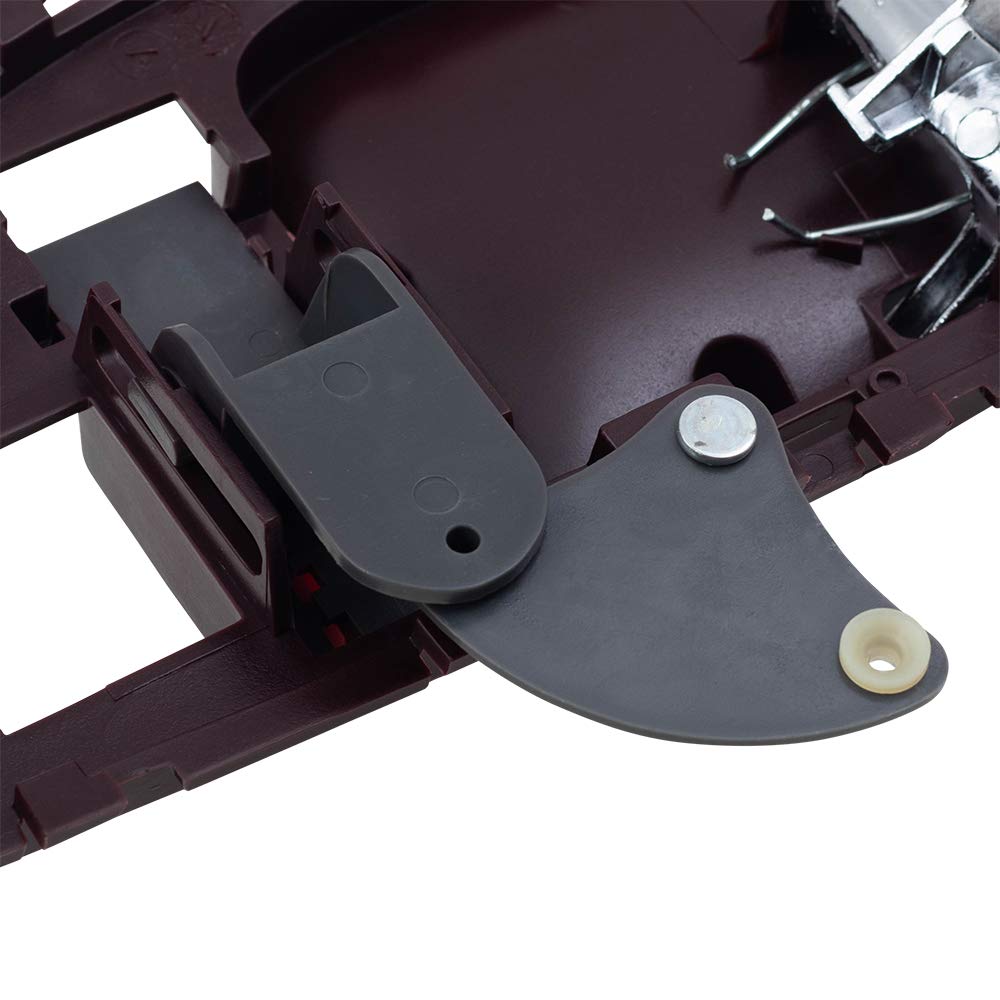 AutoandArt Brock Replacement Driver and Passenger Side Inside Specialty Door Handles Compatible with 1995-1999 Chevrolet Suburban/GMC Yukon & 1995-2000 Chevrolet Tahoe/C/K Trucks/Blazer/GMC Jimmy