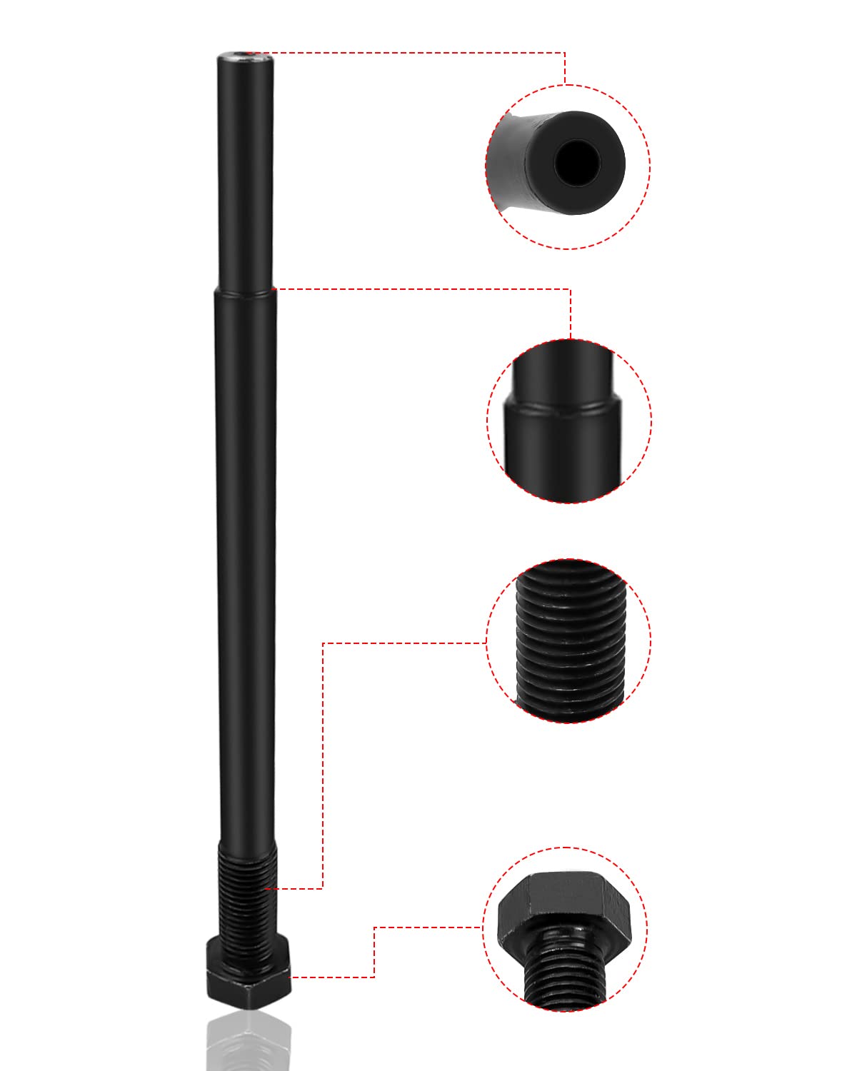Ochiki Golf Cart Drive Clutch Removal Tool Fit For Club Car Ds & Precedent 1988-Up, Clutch Puller Bolt Tool Replace 1014496 5707