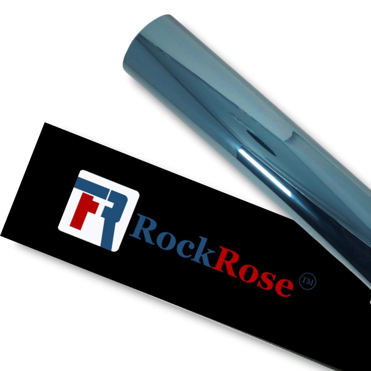 Rockrose Charcoal 2Ply Nano Ceramic 50% Vlt Car Tint 60 In X 100 Ft Professional Window Tint Heat, Uv, And Irr Block Tint For Ca