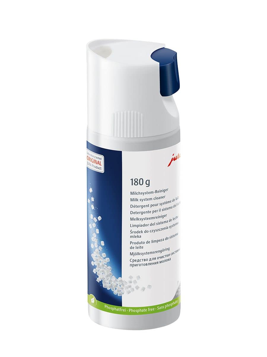 Jura Milk System Cleaner Mini-Tabs Wdispenser (180 G Bottle)
