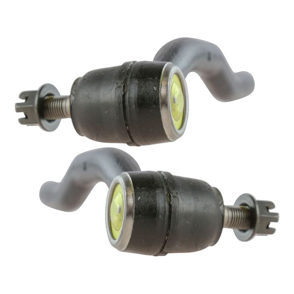 TRQ Front Outer Tie Rod Set Compatible with 2009-2013 Mazda 6