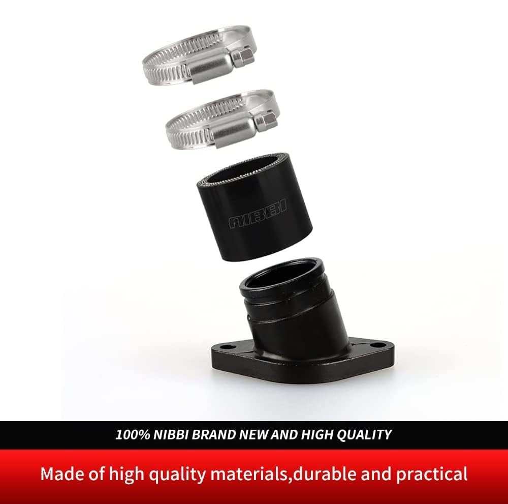 Nibbi Motorcycle Intake Manifold,Carburetor Boot Joints,Intake Manifold Air Joint Boot Connector For Motorcross Dirt Bike Cqr250 Crf