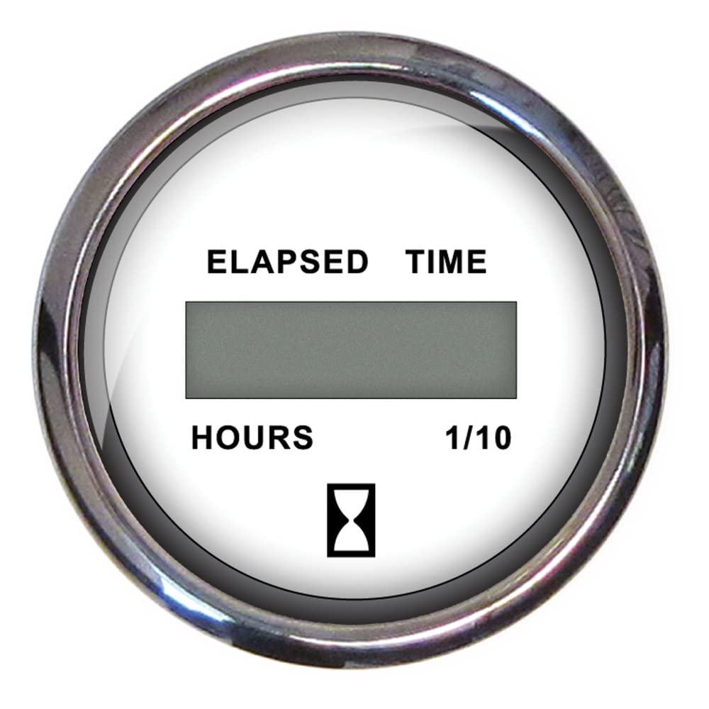 Faria Beede Instruments 13815 Chesapeake Stainless Steel Digital Hourmeter (12-3 WBCARB07JZHNSDY