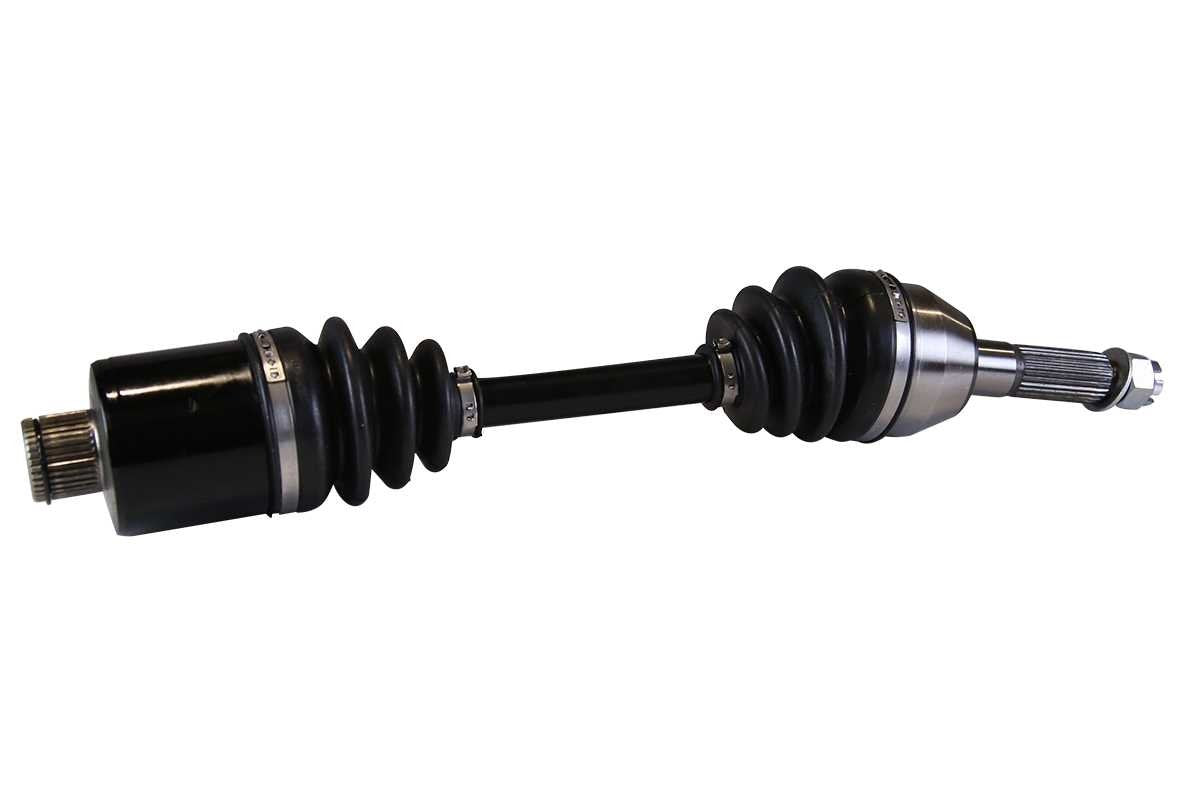 Auto Shack Rear ATV CV Axle Assembly Pair for 2003-2005 Polaris Sportsman 400/500/600/700/800, Black, Driver & Passenger Side Replacement