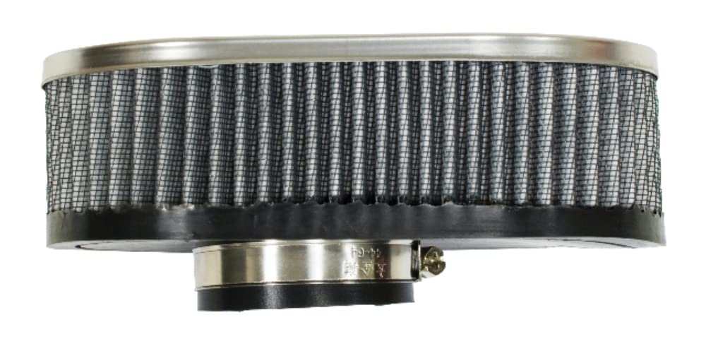 Oval Air Cleaner, 2 Inlet, 4.5X7 Oval, 2.75 Tall, Compatible With Dune Buggy