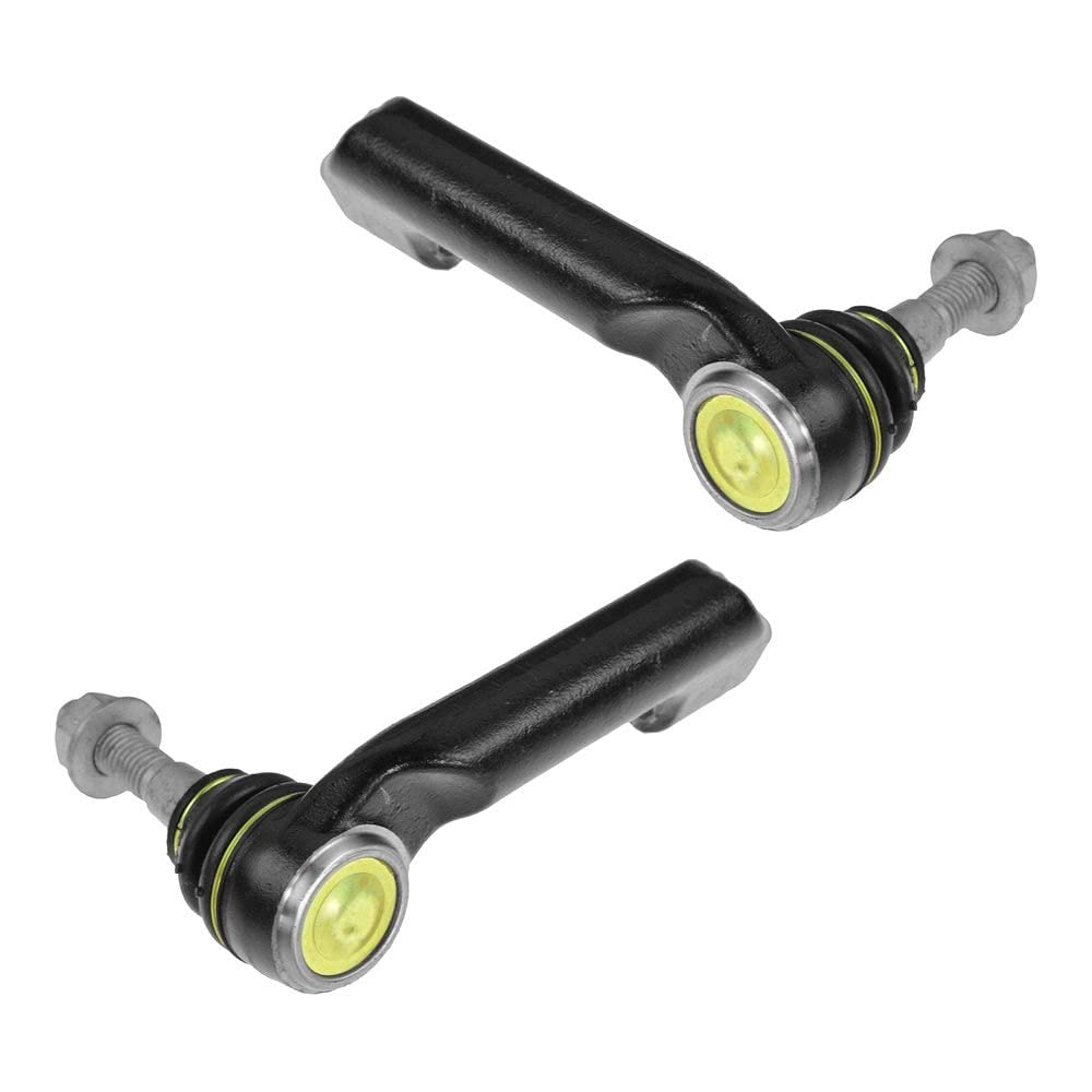 TRQ Front Outer Tie Rod Set Compatible with 2007-2022 Ford Expedition 2009-2020 F-150 Lincoln Navigator