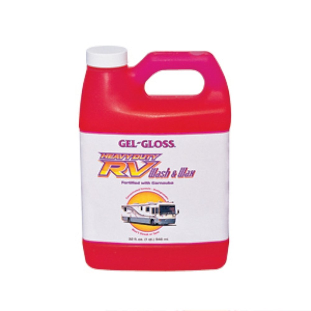 T.R. INDUSTY TR Industries WW32 Gel Gloss Heavy Duty RV Wash and Wax - 32 oz.
