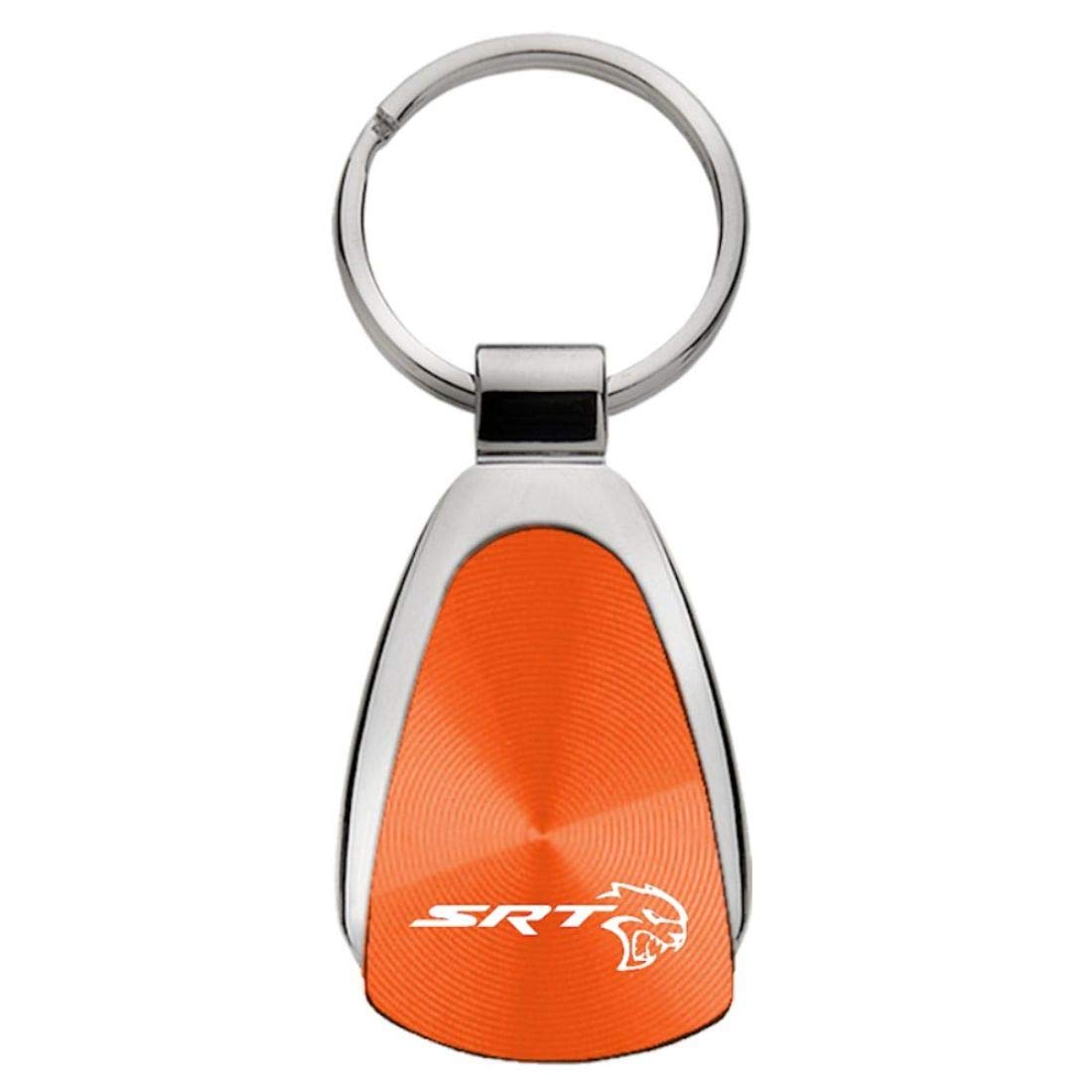 Au-Tomotive Gold, Inc. Tear Drop Key Chain For Dodge Srt (Orange)