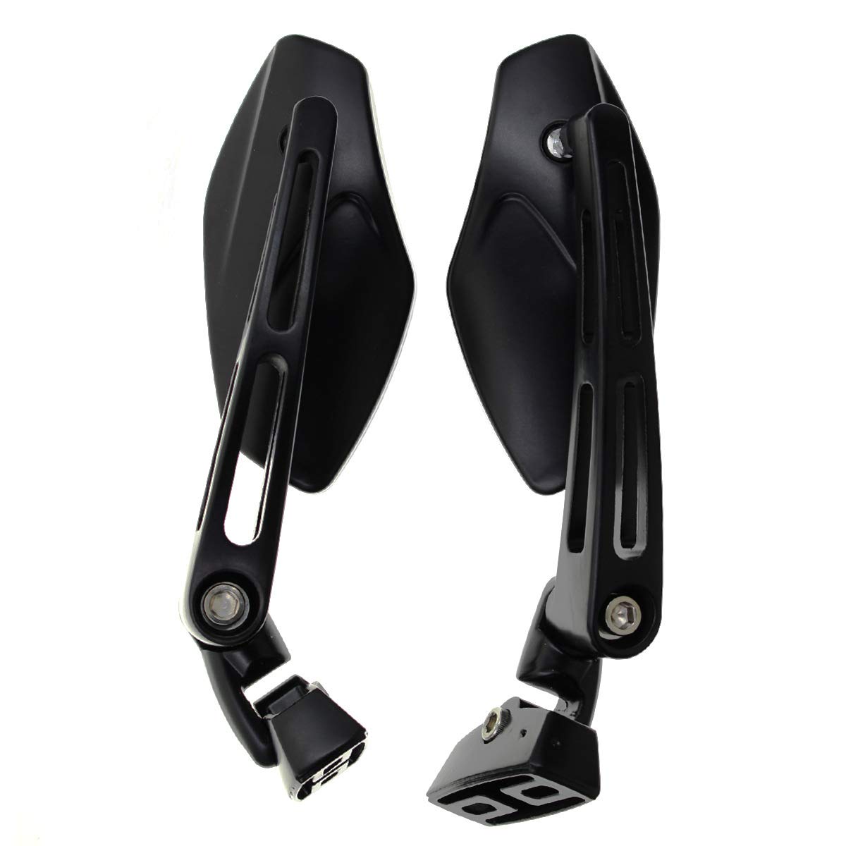 Autokay Motorcycle Mirrors Racing Rearview Mirrors Cnc Aluminum Anti-Glare Side Mirror Fits For Honda Cbr 600 F3 F4I Kawasaki Ni