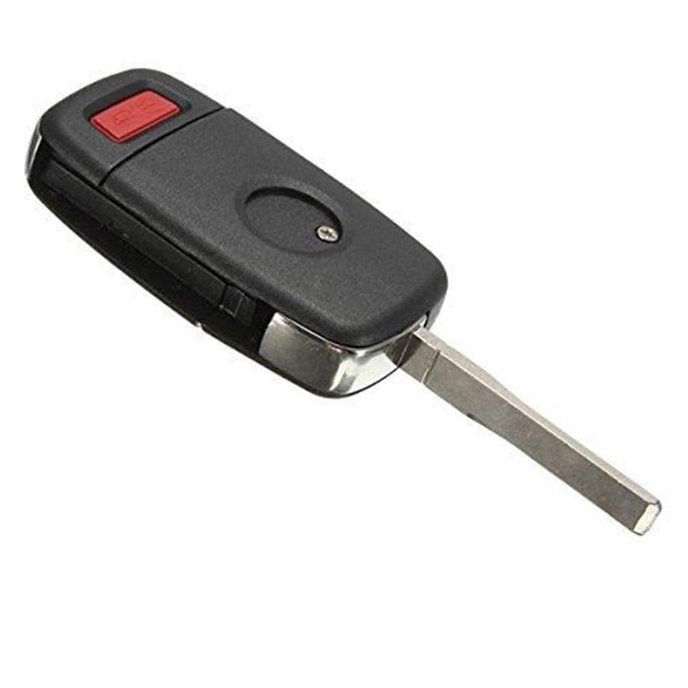 Beefunny Replacement Flip Folding Remote Car Key Fob 315Mhz Can Id46 Chip 5 Button For Pontiac G8 Fcc Id: 0Uc6000083 (1)