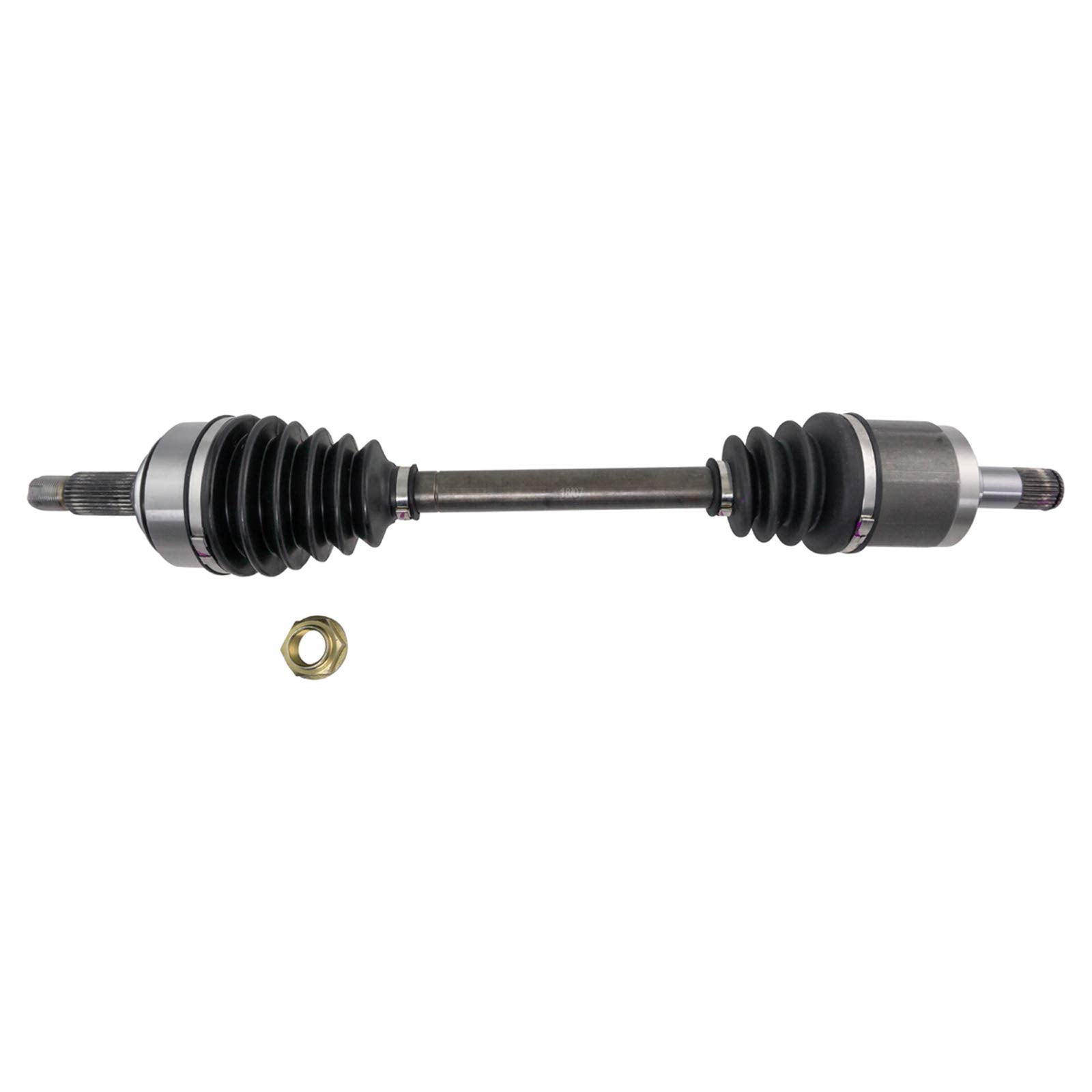 Trq Front Left Cv Axle Shaft Assembly Drivers Side Compatible With 2004-2008 Acura Tsx