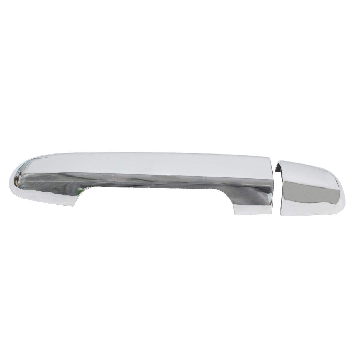 Newyall Front Rear Exterior Door Handle Covers Chrome For Hyundai Elantra 2007-2010 Kia Soul 2011-2013 Outer Outside Left Driver