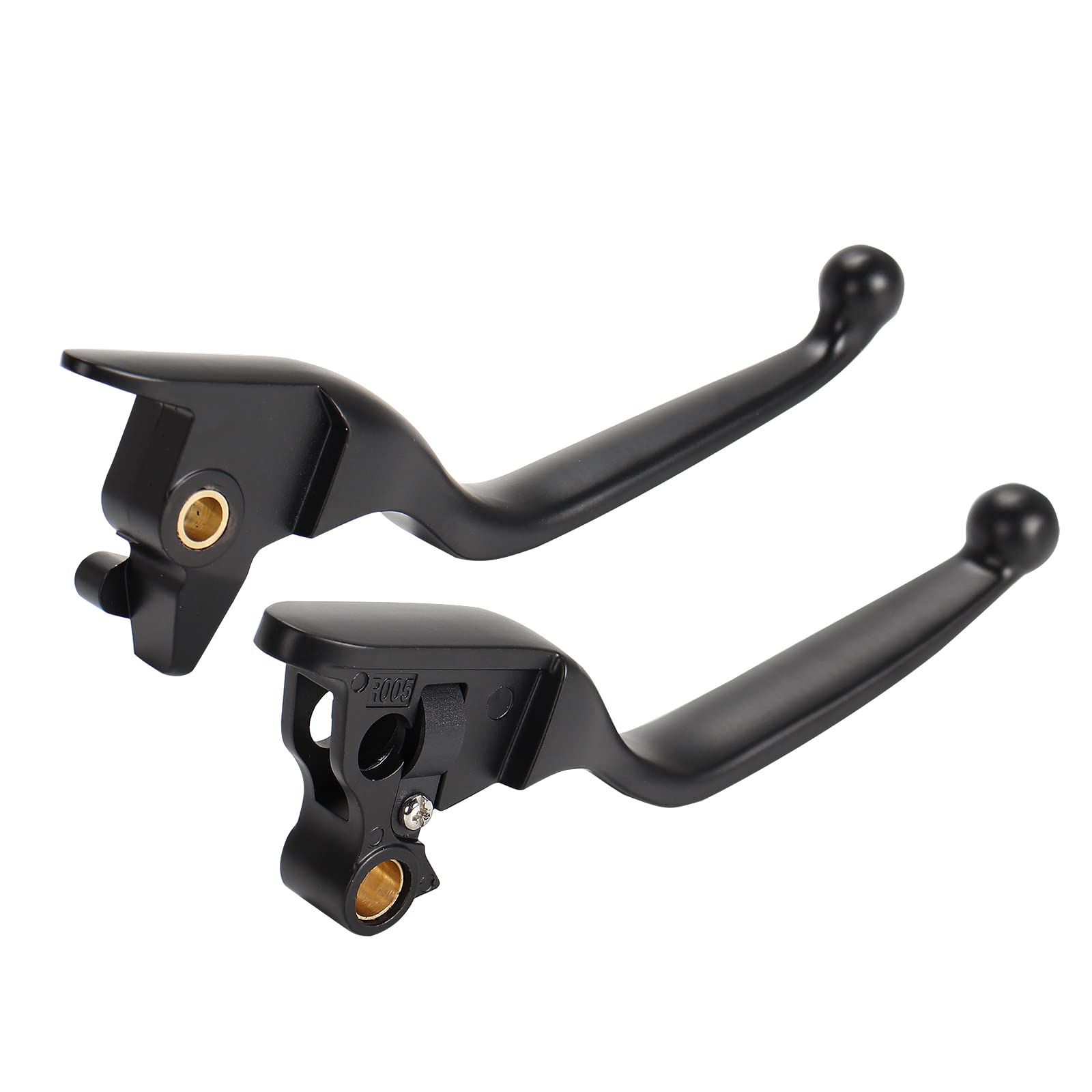 GIDIBII Motorcycle Black Brake Clutch Lever Hand Levers Compatible with Harley Davidson Softail FLST Softail/FLSTF Fat Boy 2015-