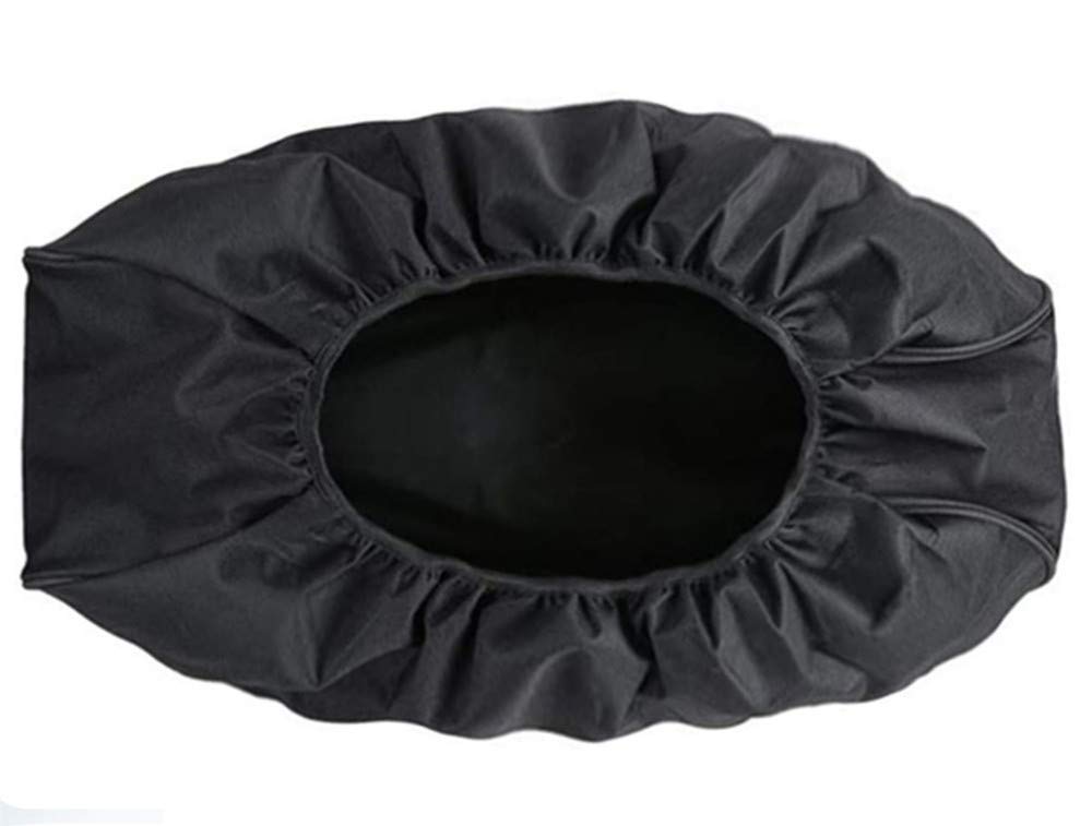 Winch Cover, Heavy Duty Waterproof Dust-Proof Winch Protection Cover For Electric Winches 8500-17500 Lbs - Black