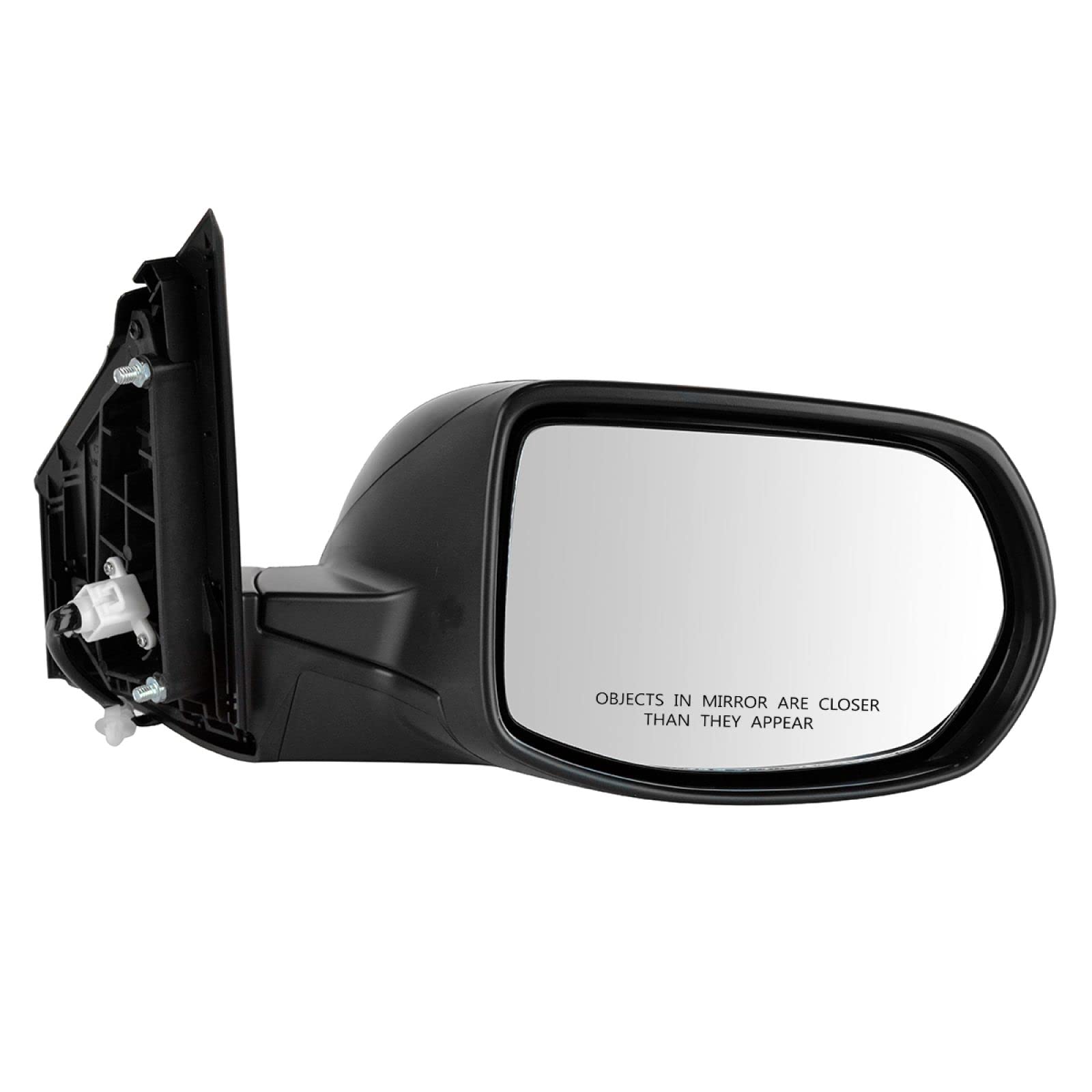 Trq Right Mirror Without Heat With Smooth Cover Passenger Side Compatible With 2012-2014 Honda Cr-V Ho1321268