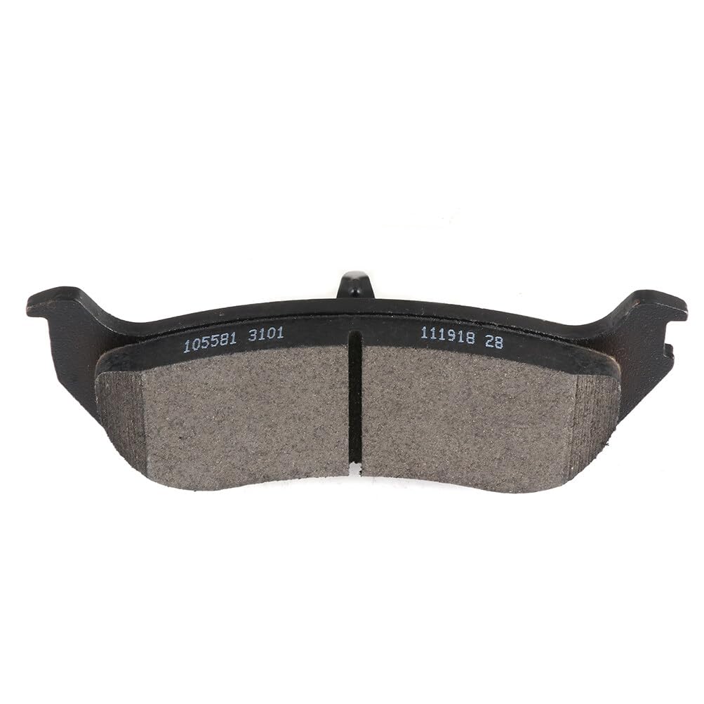 Eccpp D881-7907 4Pcs Rear Semi Metallic Disc Brake Pad Set Fit For Ford For Explorer 2002-2005,For Mercury Mountaineer 2002-2005