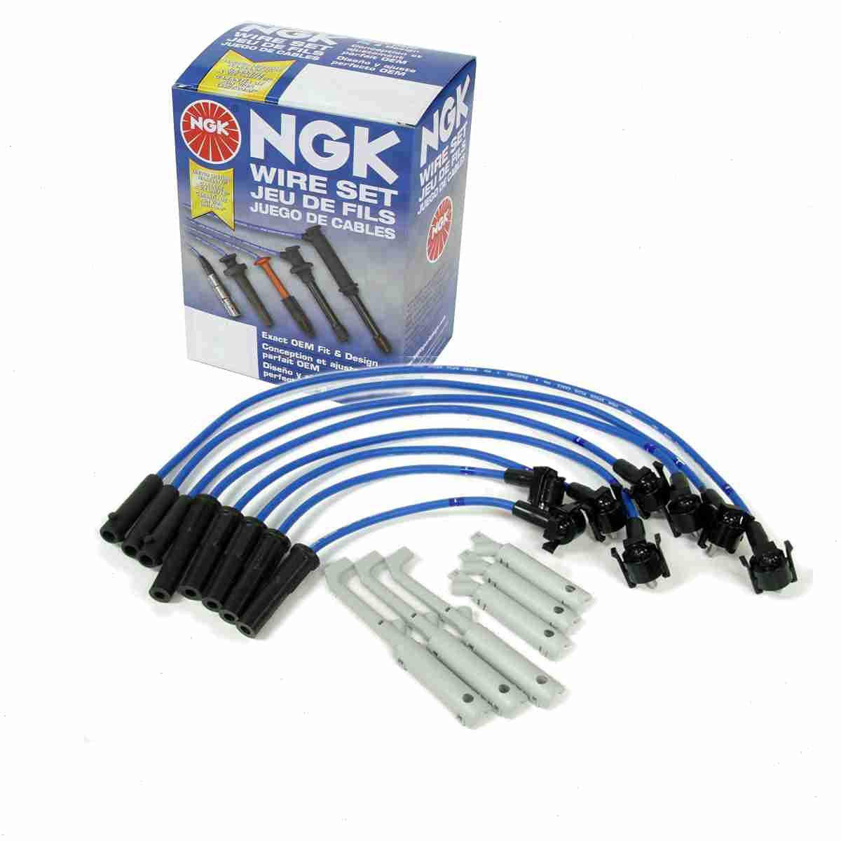 NGK Spark Plug Wire Set compatible with Ford Ranger 2.3L 2.5L L4 1995-2001