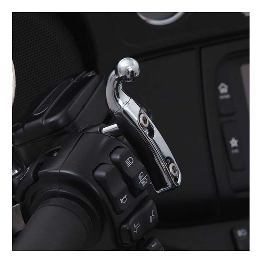 Ciro Drink Holder Perch Mount Chrome Plated And Rubber, Chrome Finish 50410