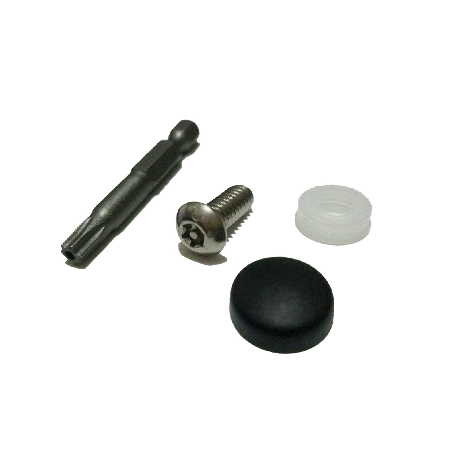 Stainless Steel Anti Theft Bolt Kit Fit For Harley Seat Mounting Rear Fender Black Cap For Motorcycle Car Tuning Part