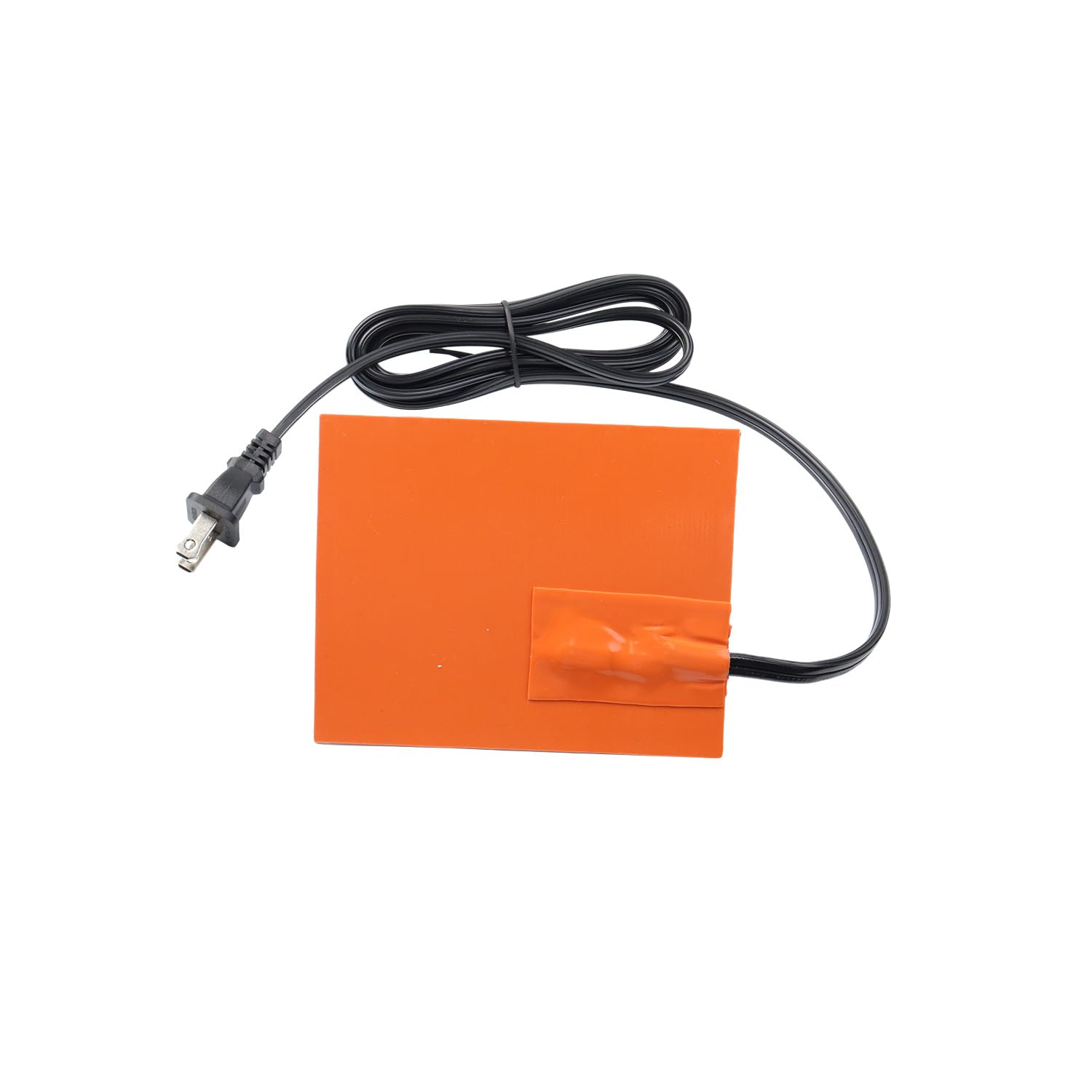 4 x 5in Car Engine Silicone Pad Heater - Self-Adhesive, Oil Pan Heater Pad Car Truck Oil Pan Heater Pad for Metal Surface with 1