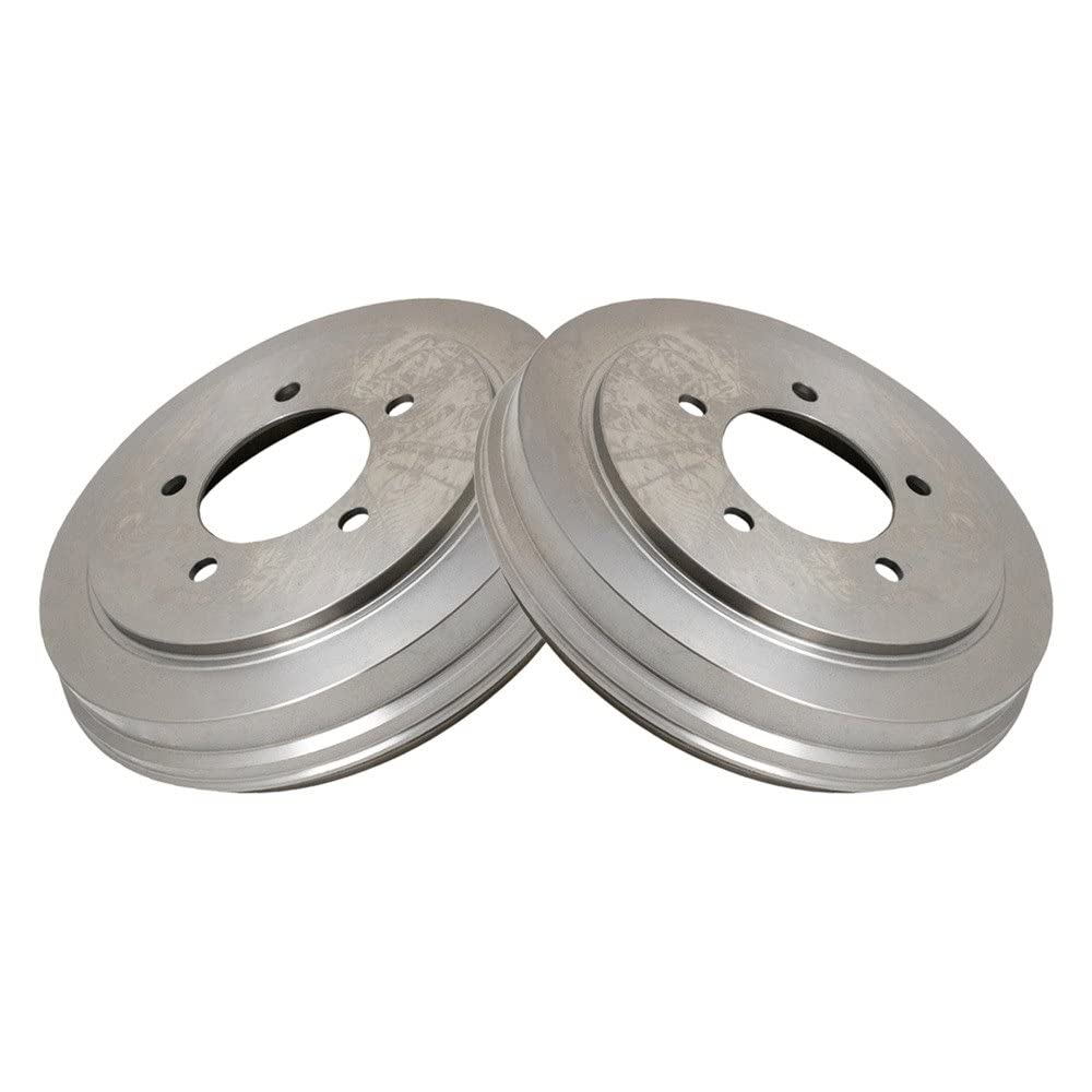 Trq Rear Brake Drum Pair Set For 2008-2009 Dodge Avenger / 2007-2012 Dodge Caliber / 2008-2014 Jeep Compass / 2008-2014 Jeep Pat