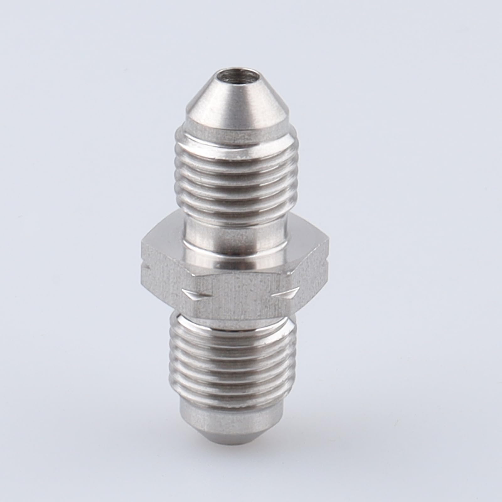AC PERFORMANCE Stainless Steel -3 AN Male Flare to M10 x 1.0 Brake Hose Fitting Adapter