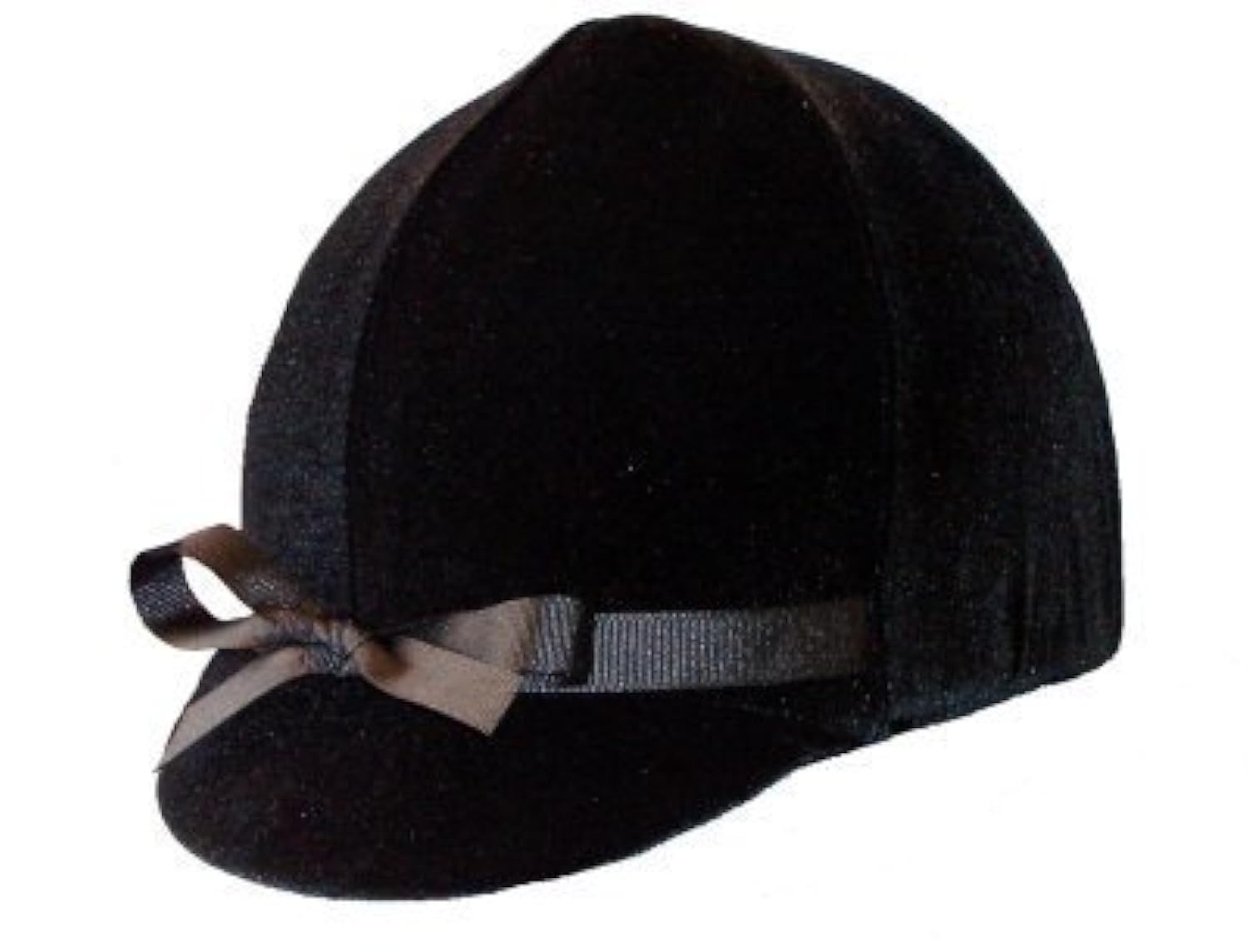 Black Velvet Helmet Cover