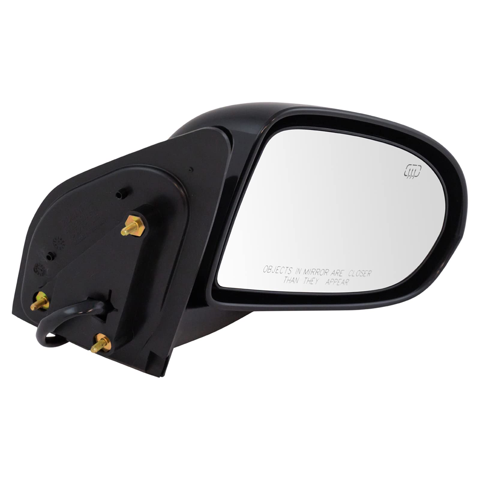 Trq Right Mirror Power Passenger Side Compatible With 2014-2015 Jeep Compass Ch1321422