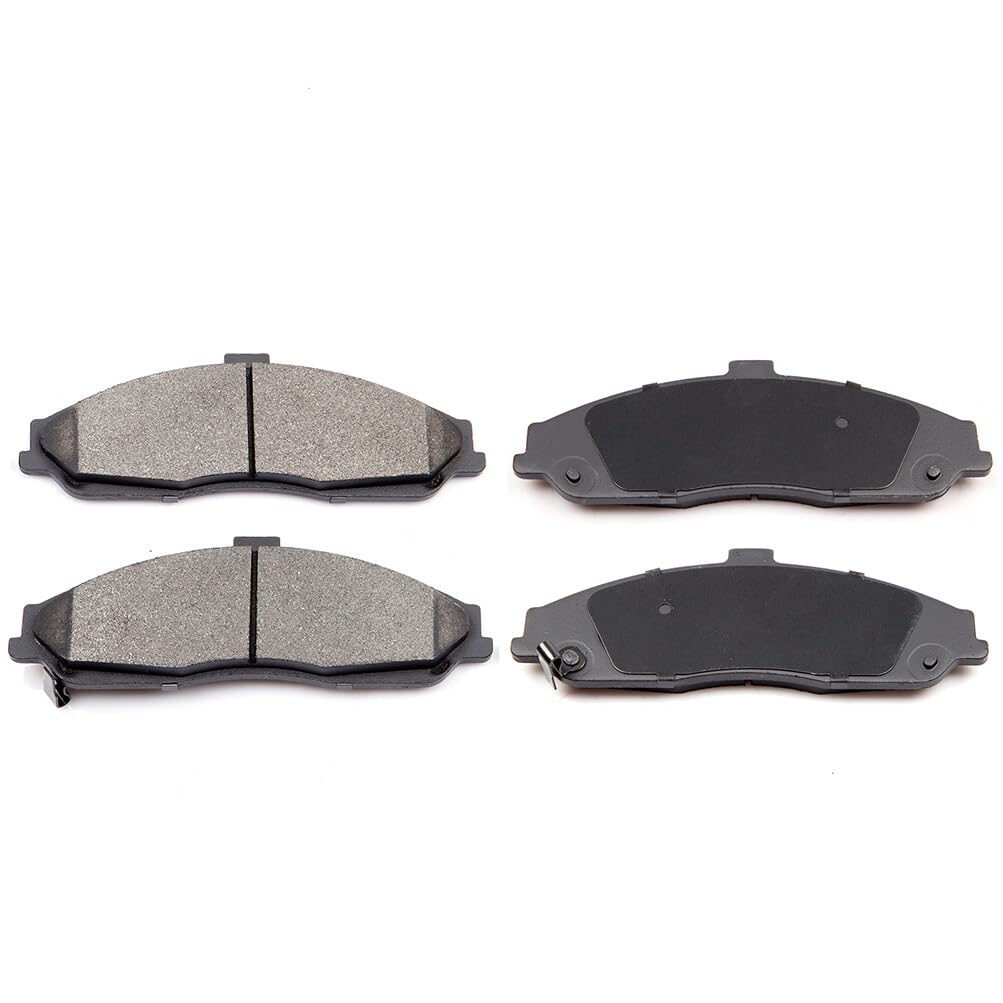 Cciyu D731 Front Semi-Metallic Disc Brake Pads Kit For Cadillac Xlr 2004-2009,For Chevrolet Corvette 1997-2004 2006-2013,For Pon