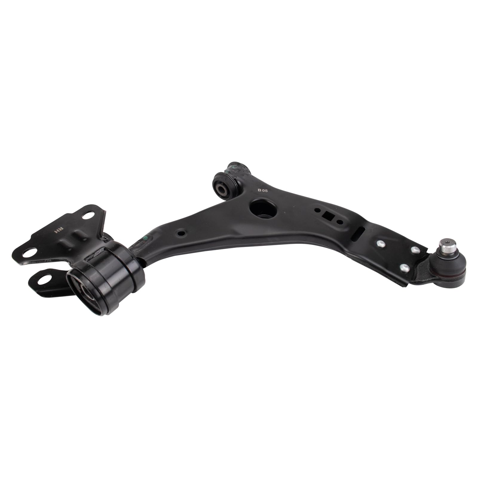Trq Front Right Lower Control Arm With Ball Joint Passenger Side Compatible With 2013-2018 Ford Focus 2014-2023 Transit Connect