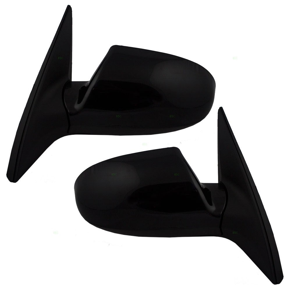 Brock Replacement Driver And Passenger Power Side View Mirrors Heated Compatible With Elantra 87610-2H110 87620-2H520