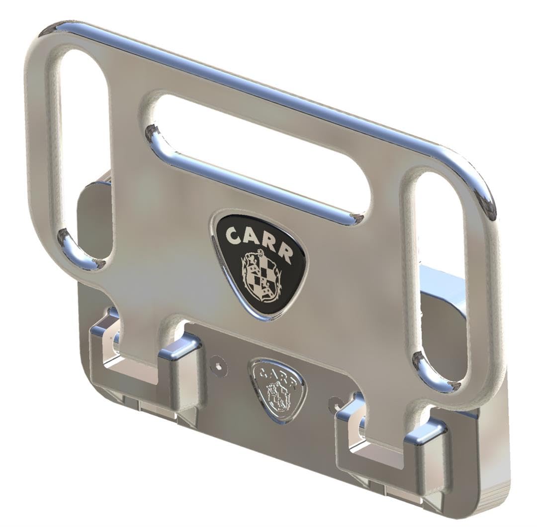 Carr'S 195002: Hd Mega Ladder Rack Step - Polished - Chevy Express/Gmc Savana (Step Not Illuminated) - (Single)