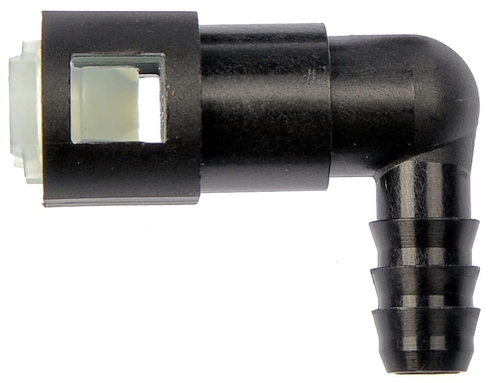 Dorman 800-086 Fuel Line Quick Connector That Adapts 3/8 In. Steel To 3/8 In. Nylon Tubing, 2 Pack Universal Fit