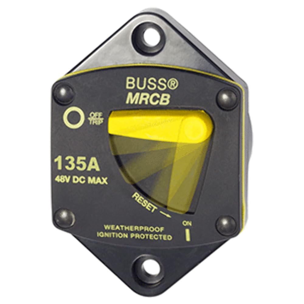 Blue Sea Systems 7047 187-Series Panel Mount 135A Circuit Breaker