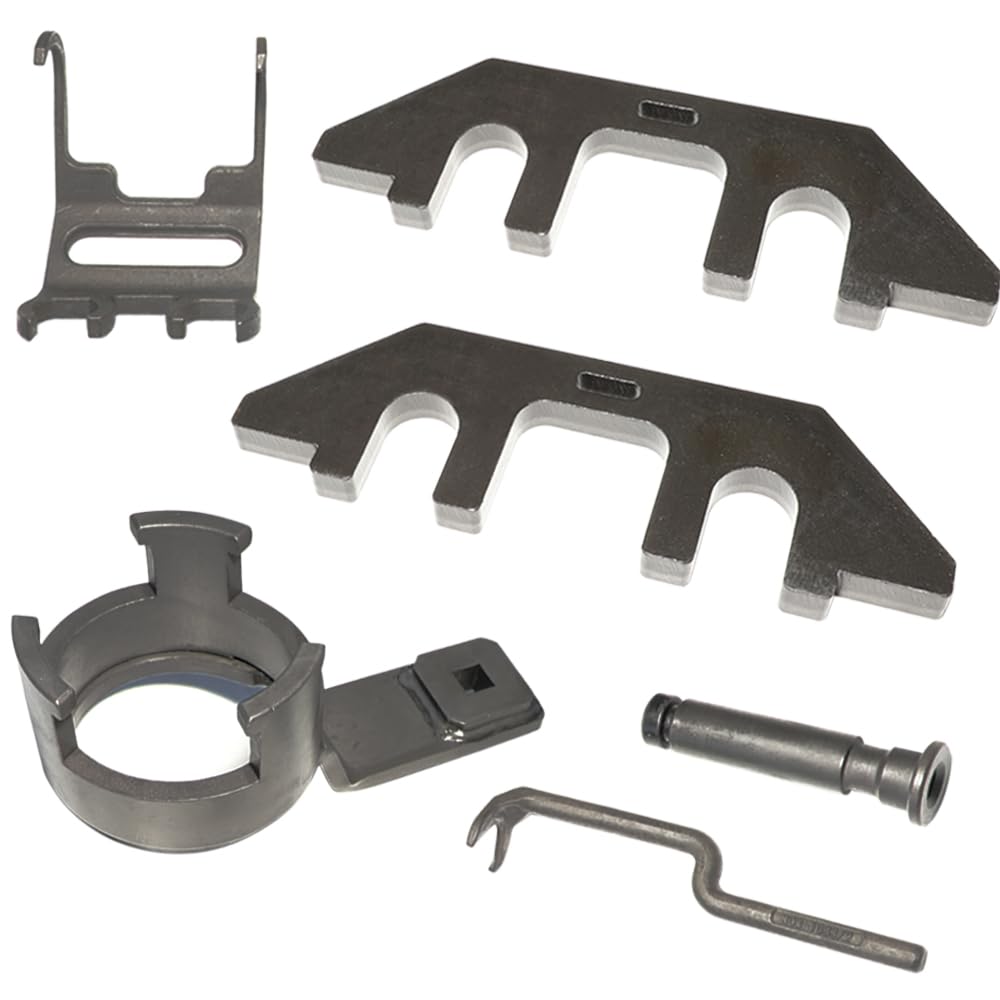 303-1655 303-1633 Camshaft Alignment Tool Vibration Damper Pulley Holder Compatible with Ford 3.5L EcoBoost V6 Upgraded F-150 Li