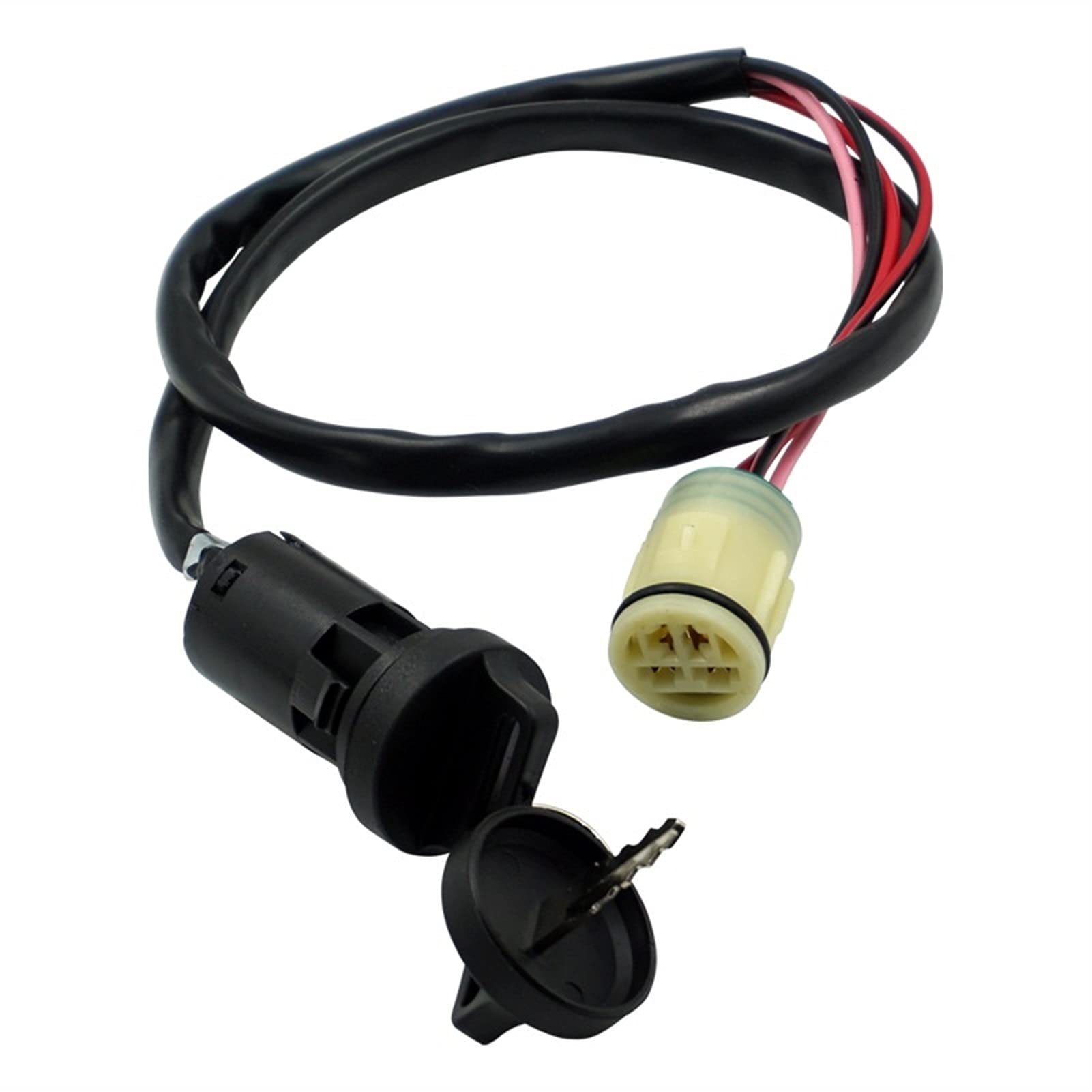 XDF Ignition Switch Key compatible For Honda Foreman Rancher 500 TRX500 2007-2014,Rincon 650 2003-05,Rincon 680 2006-2018,Ranche