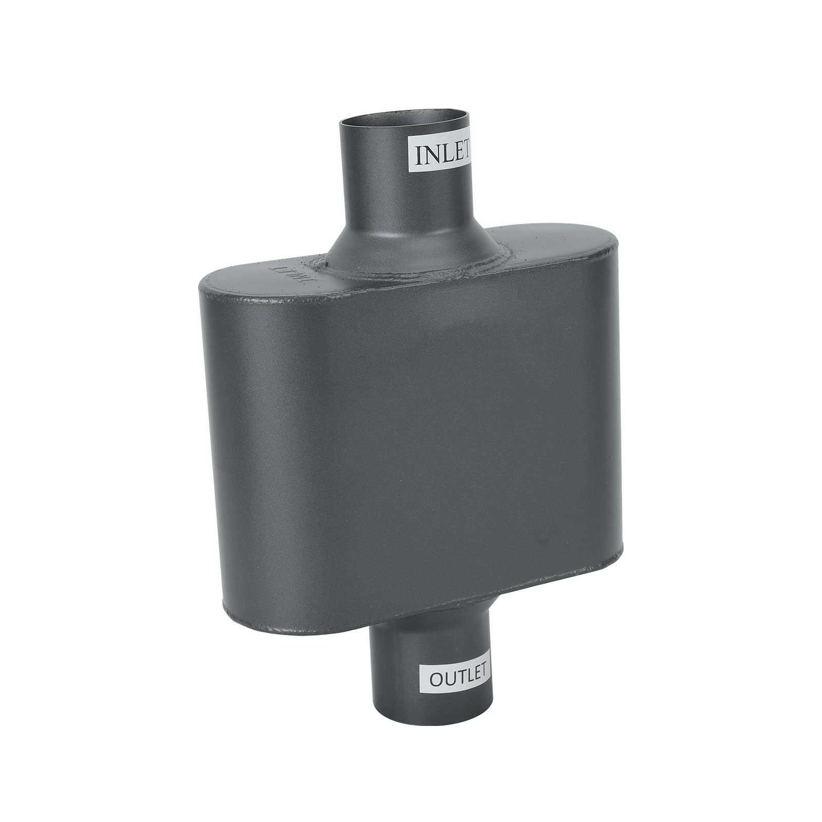 Pair Of Single Chamber Performance Race Chambered Muffler 2.25'' Center/Center Universal Muffler