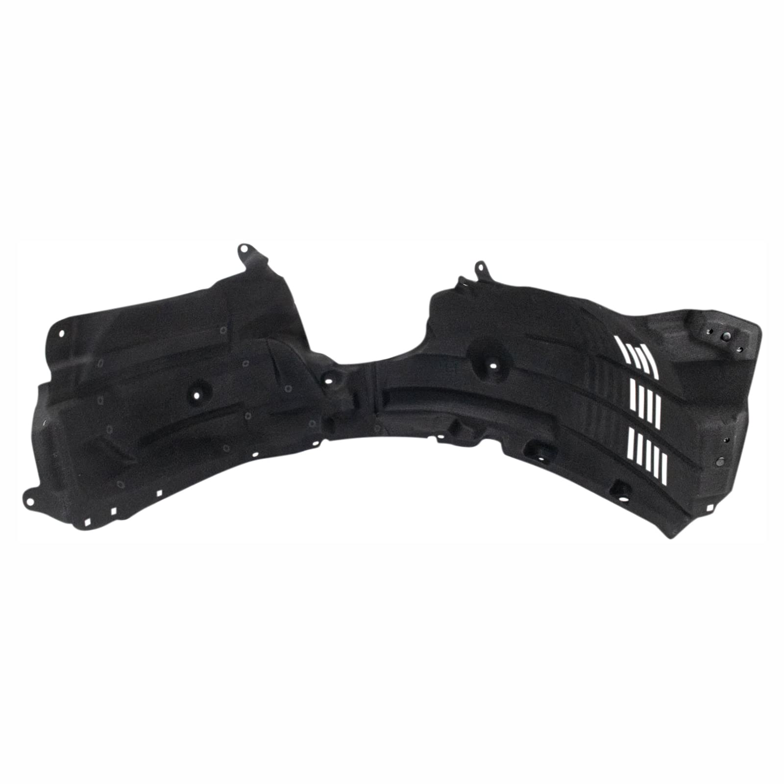 Trq Front Inner Fender Liner Set Compatible With 2020-2023 Toyota Highlander To1248240 To1249240