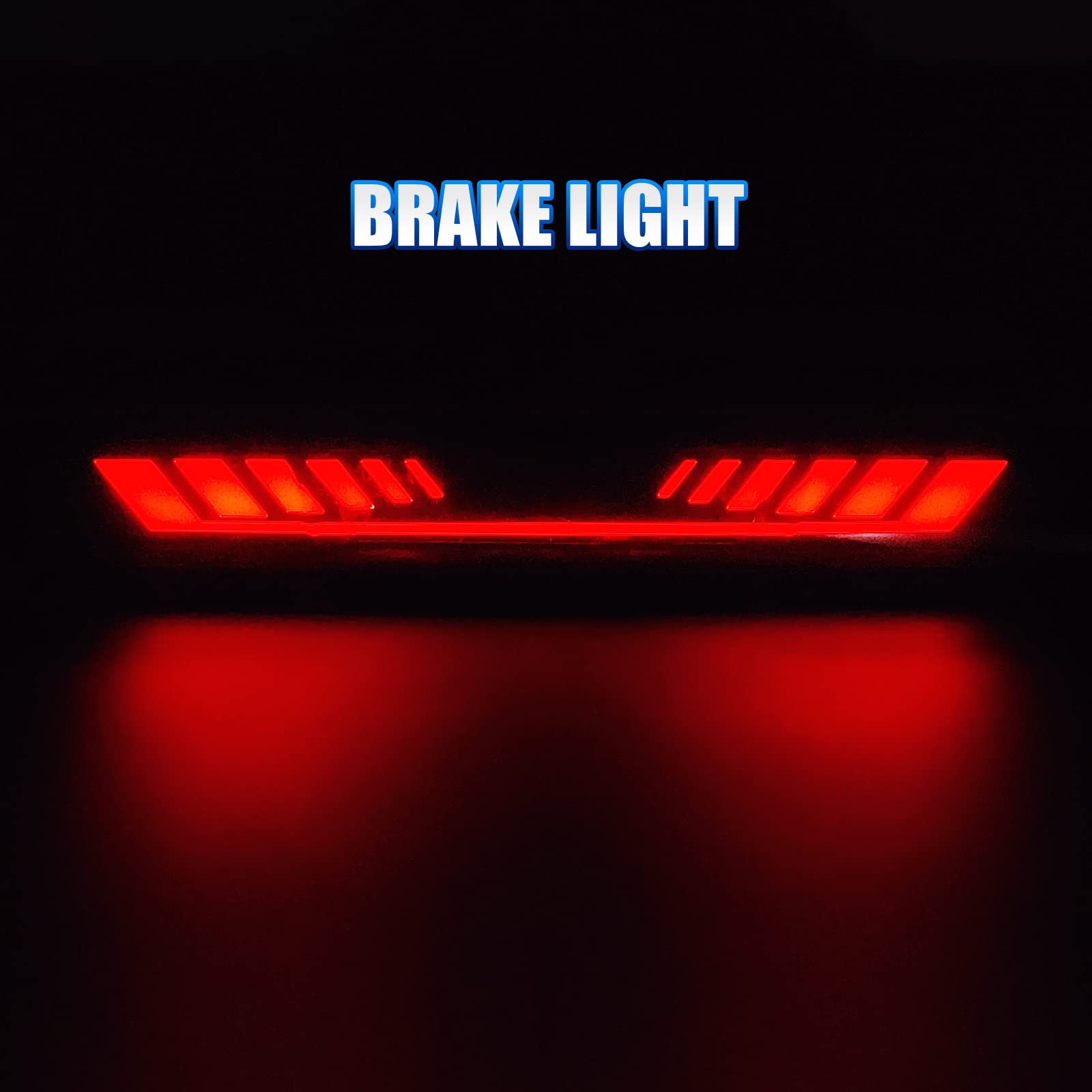 Cmvt Auto Third 3Rd Brake Light, Time Tunnel Sequential Led High Mount Stop Light For 99-06 Chevy Silverado/Gmc Sierra 1500 2500 3500 Hd, 2007 Silverado/Sierra Classic, Rear Center Cab Tail Lamp