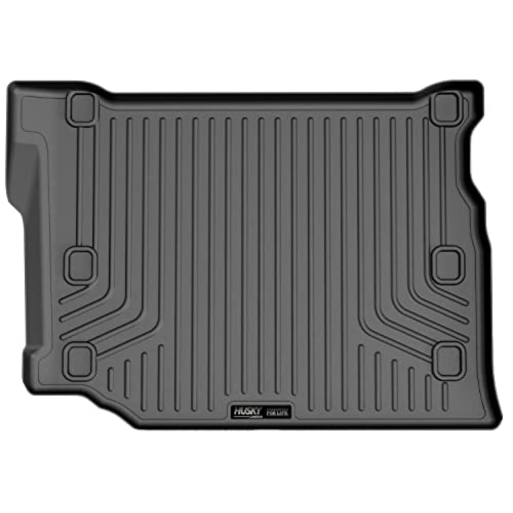 Husky Liners Weatherbeater Cargo Liner | Fits 2021-2025 Jeep Wrangler(Jl), Unlimited, Fits 4Xe Models | 1-Pc Black - 20761